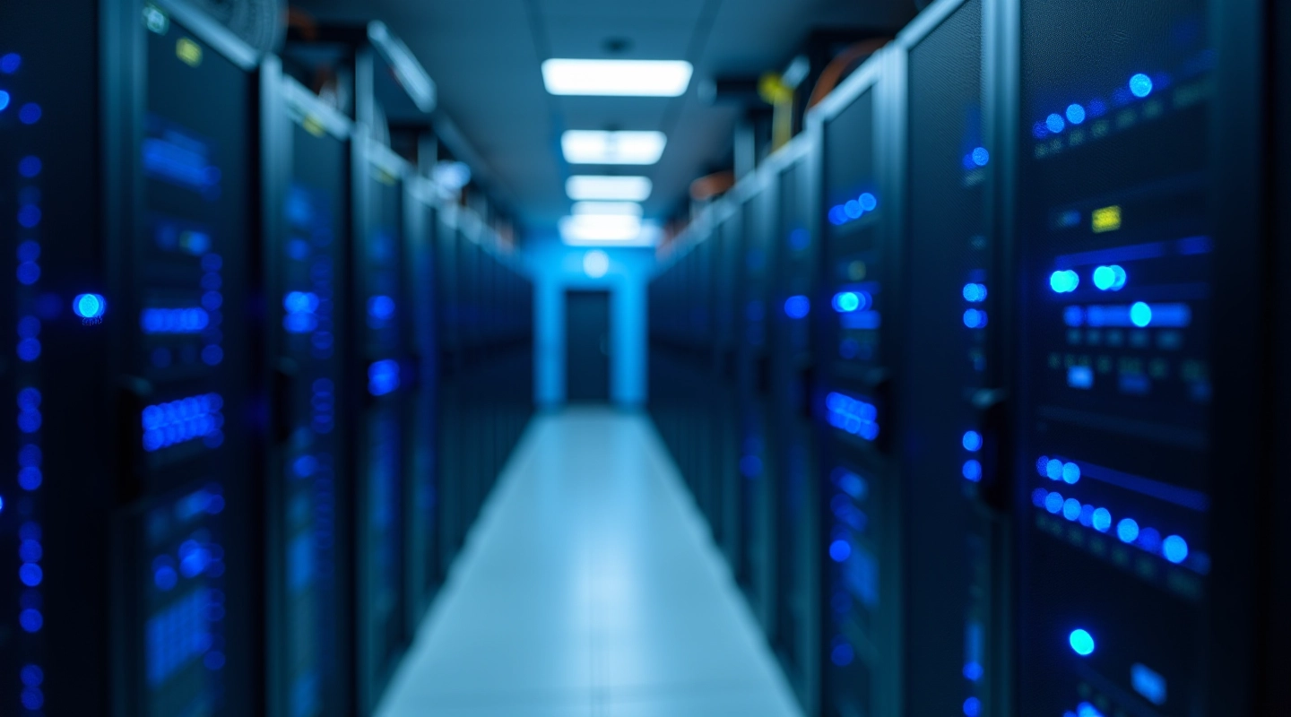 Data center with multiple servers representing federated architecture